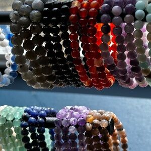 Crystal Bracelets! Multiple Crystals Available, Limited Quantity
